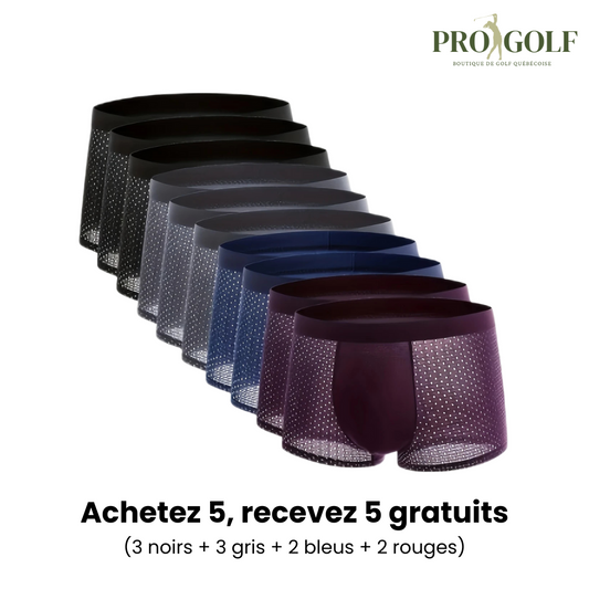 ProGolf™ Boxer en fibre de bambou super respirant